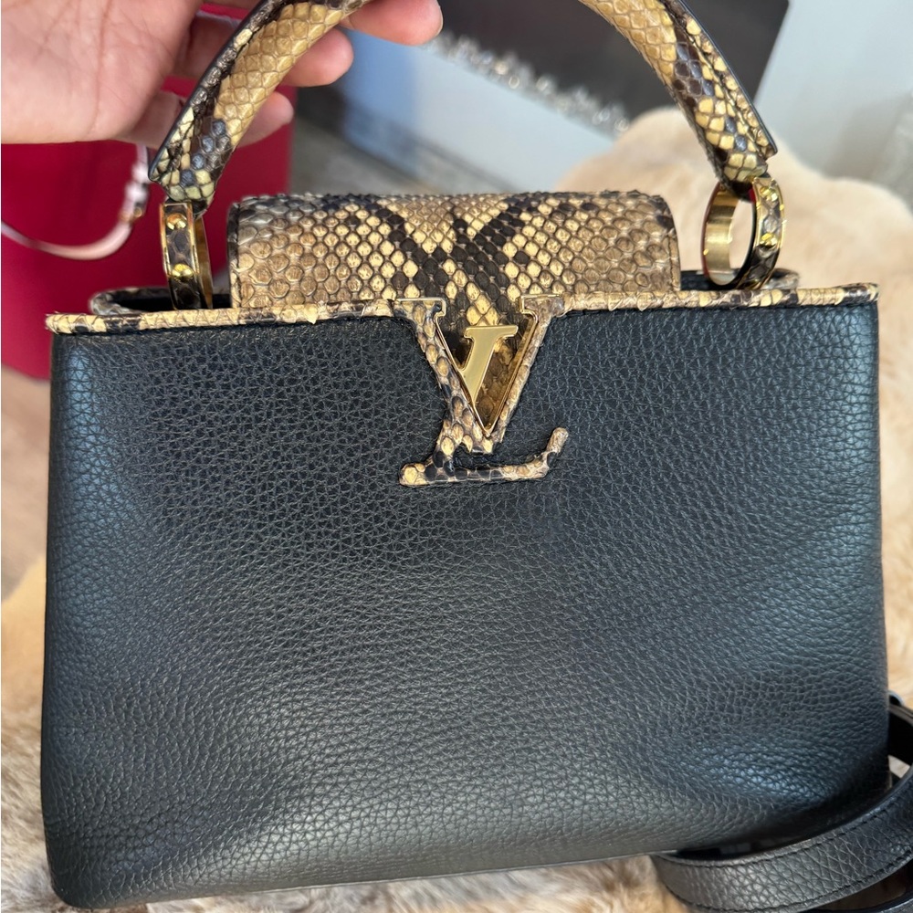 Authentic louis vuitton capuccine BB python - Picture 3 of 16